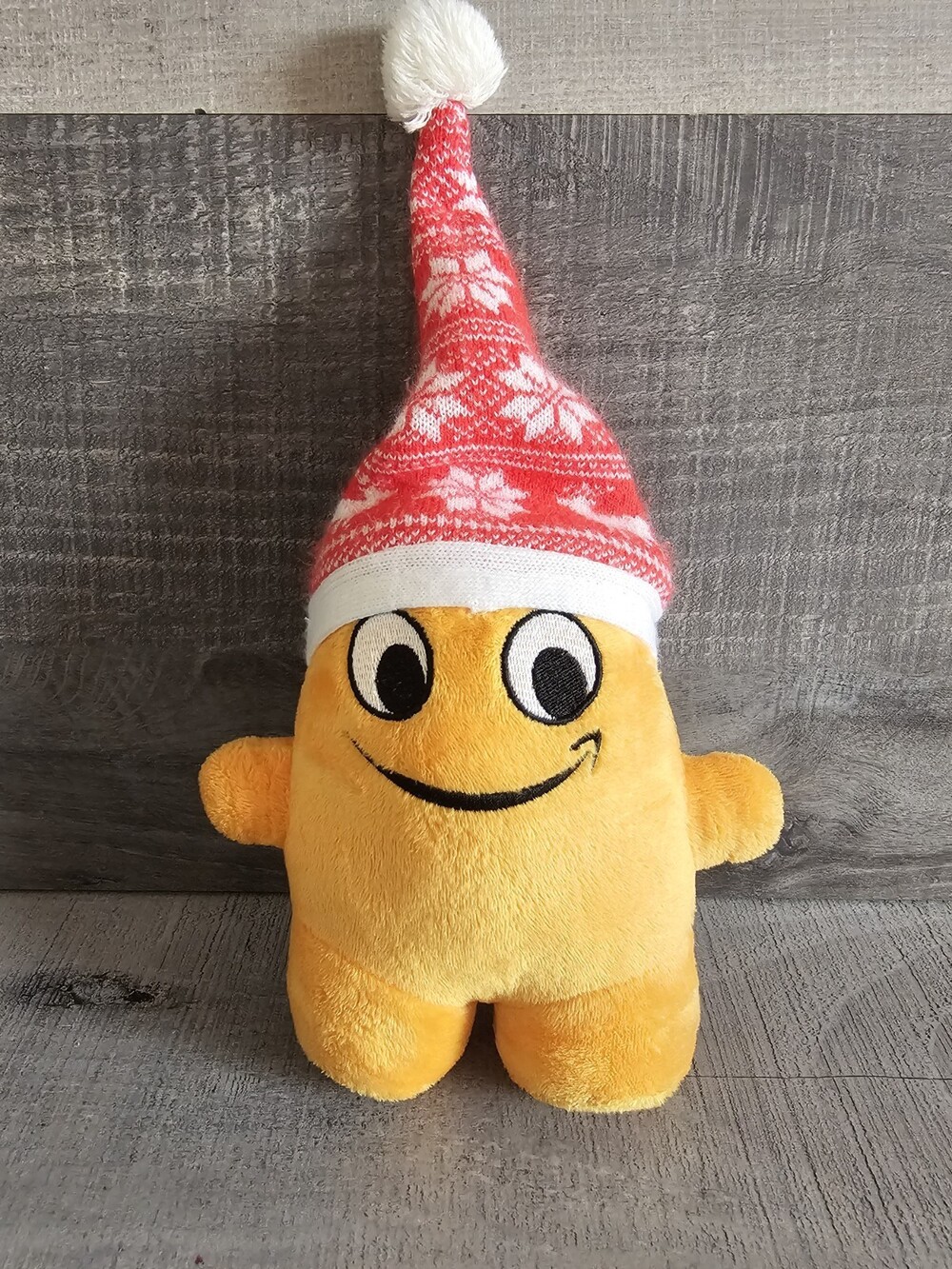 Super Cute Hard To Find 11" Amazon Peccy Plush Plushies W Sweater Hat Red